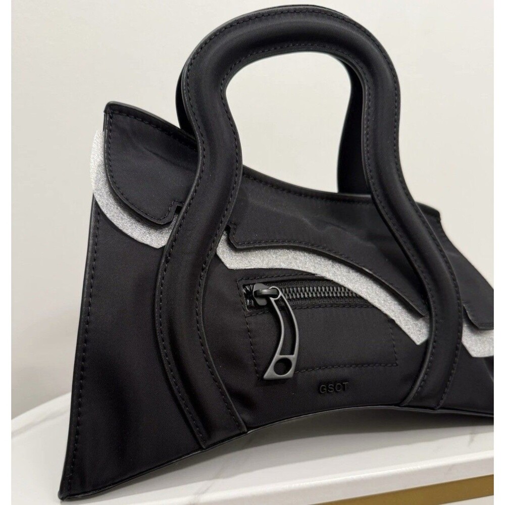 MSCHF Global Supply Chain Telephone GSCT Black Nylon Handbag Crossbody $650